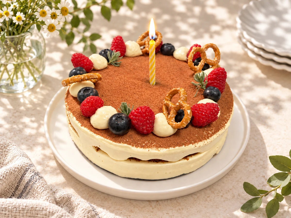 Chocolate mousse cake
